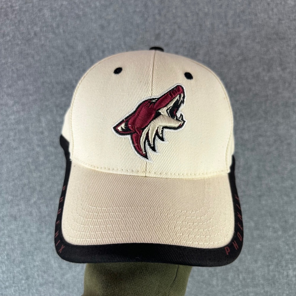 Phoenix Coyotes Hat Unisex OSFA Cream NHL Hockey Twins Enterprise Inc.